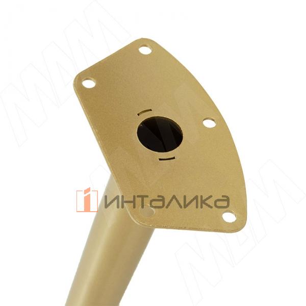 CONE опора для стола конусная, 123х720 мм, золото матовое – 3