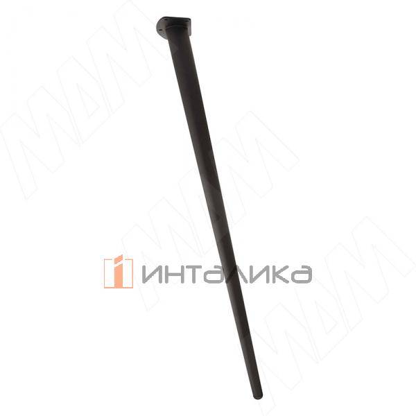 CONE опора для стола конусная, 123х720 мм, черный матовый – 2