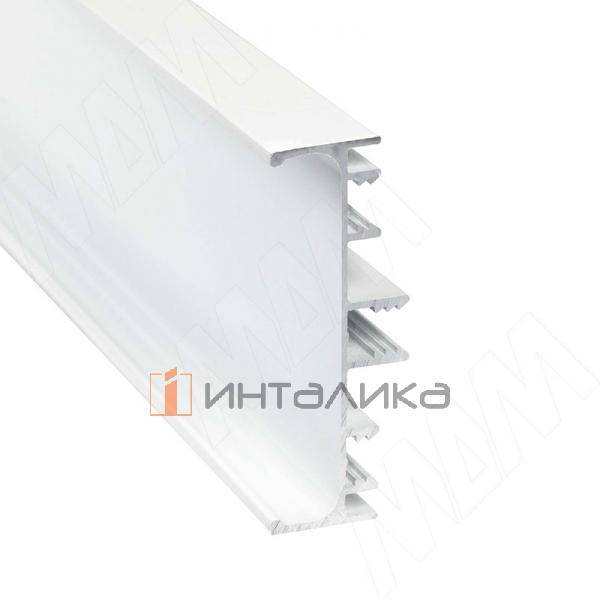 GOLATIME Универсальная профиль-ручка для среднего ящика, белый матовый (краска RAL9016), L-4200 – 2