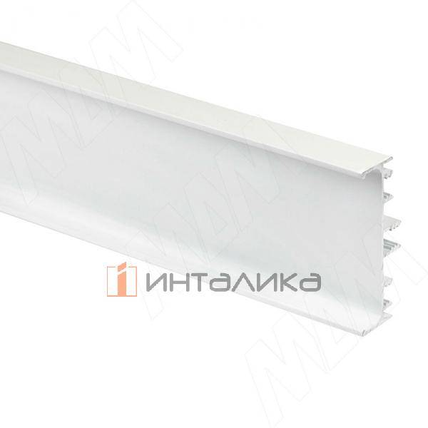 GOLATIME Универсальная профиль-ручка для среднего ящика, белый матовый (краска RAL9016), L-4200 – 1