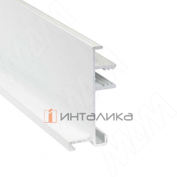 GOLATIME Универсальная профиль-ручка под столешницу, белый матовый (краска RAL9016), L-4200 – 2
