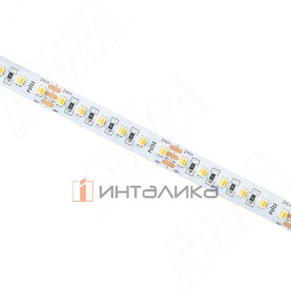 CCT Светодиодная лента 3527/120, 24V, 5 м, теплый белый - холодный белый 2700-6500К, IP20, 19.2W/1м – 2