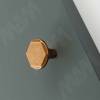 Превью Ручка-кнопка D30мм бронза Орваль – 2