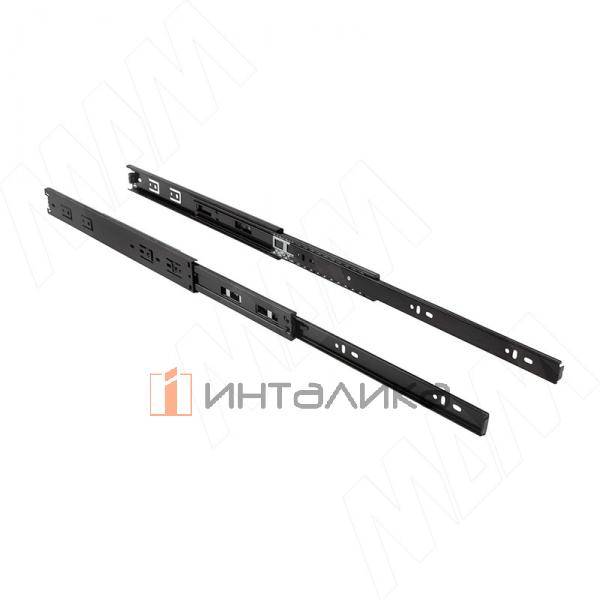 VEKTOR BS45 STANDARD направляющие 300 мм, шариковые, h45, полн. выдвижения, черные – 2