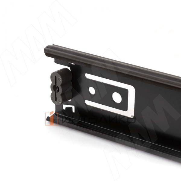 VEKTOR BS45 STANDARD направляющие 300 мм, шариковые, h45, полн. выдвижения, черные – 4