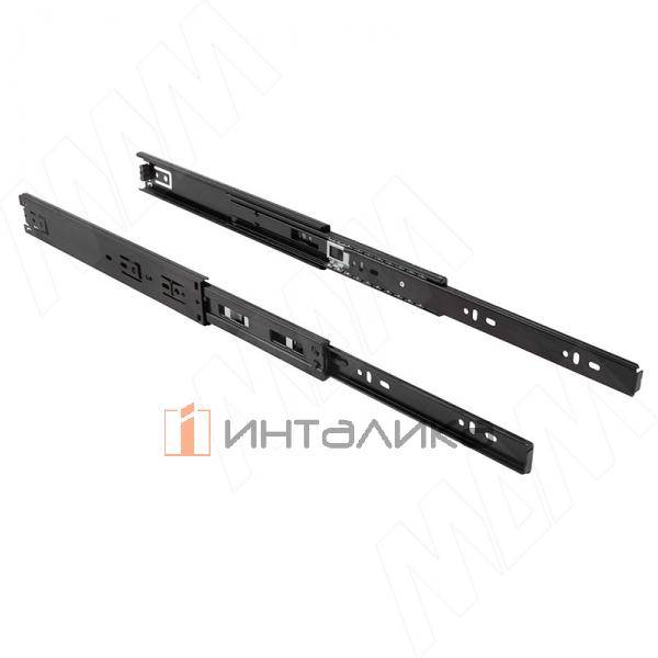 VEKTOR BS45 STANDARD направляющие 250 мм, шариковые, h45, полн. выдвижения, черные – 2