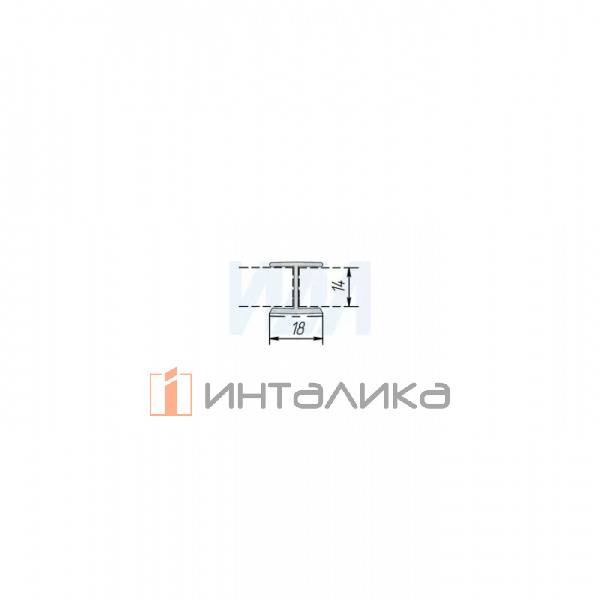 Соединитель 180 градусов (высота 120), бетон темный – 2