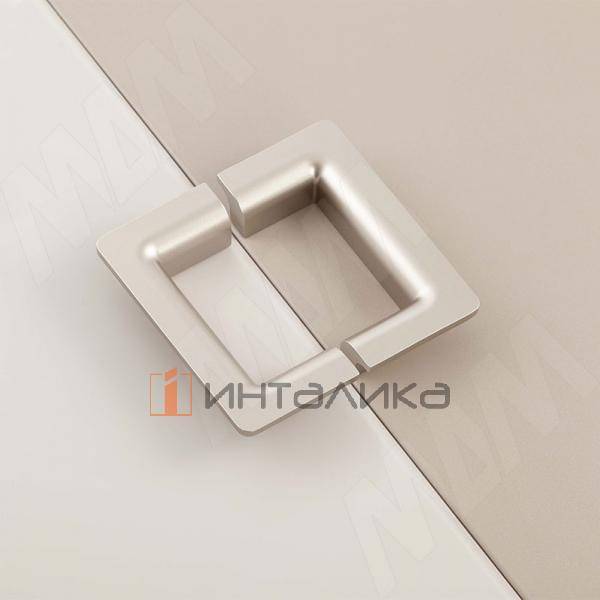 Ручка-скоба 64мм никель матовый – 3