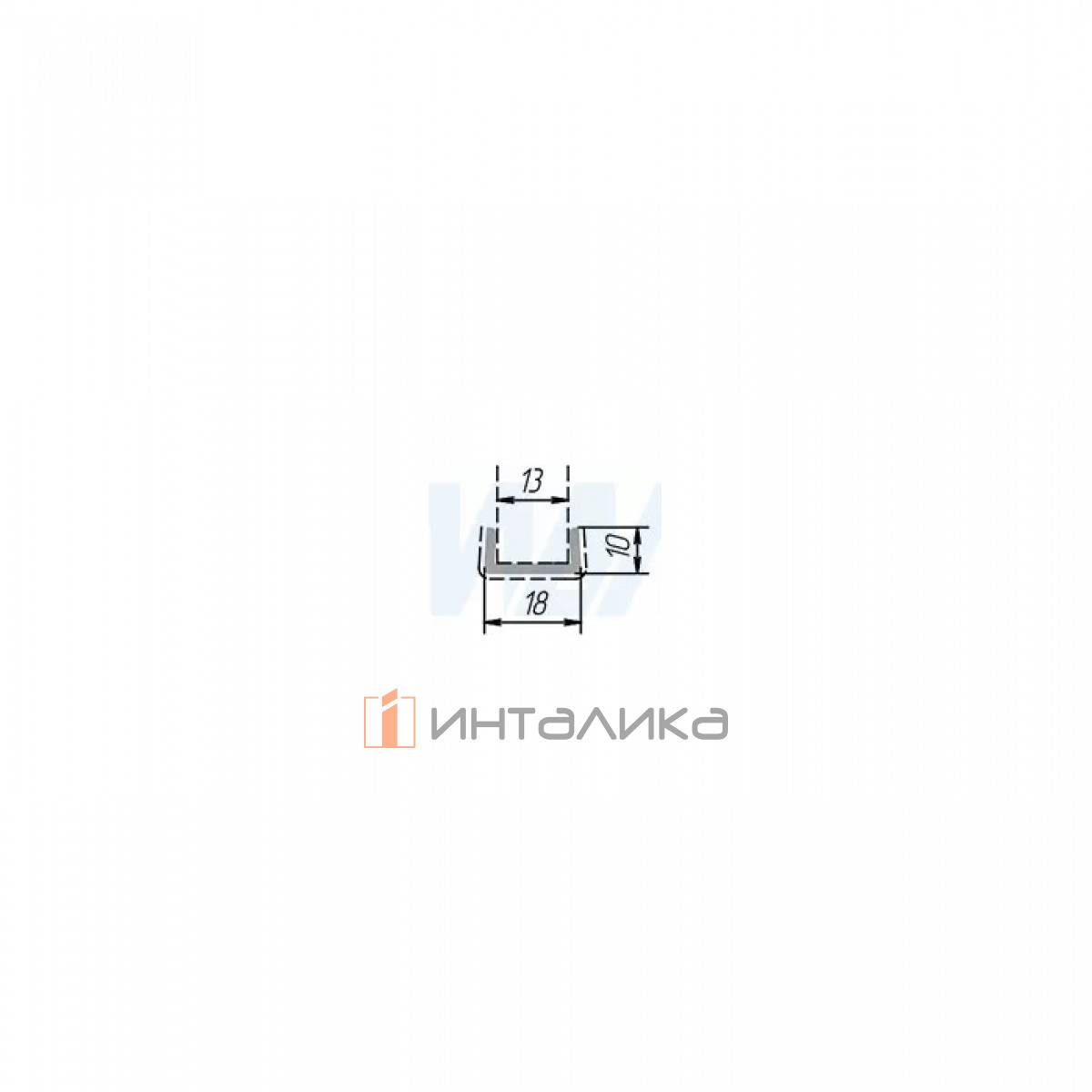 Конечный элемент (высота 150), темно-серый