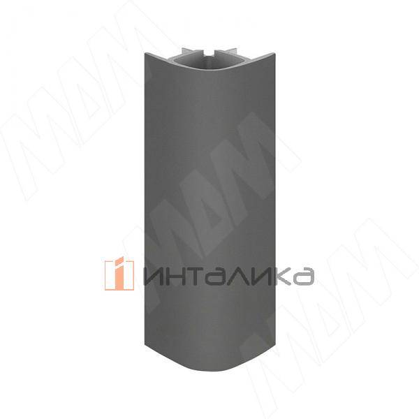 Уголок 90 градусов универсальный (высота 150), темно-серый – 1