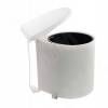 Превью TWIST  Ведро для мусора подвесное 12л с крышкой, с крепежом, цвет белый – 2