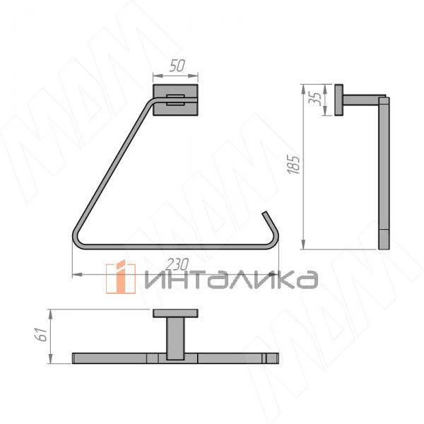 BLADE Полотенцедержатель хром – 2