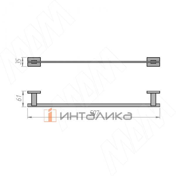 BLADE Полотенцедержатель черный матовый – 2