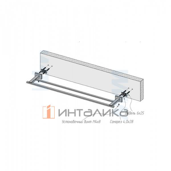 BLADE Полотенцедержатель двойной хром – 3