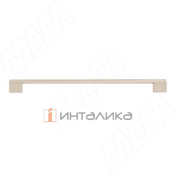 Ручка-рейлинг 320/352мм (L=366мм) никель матовый – 2