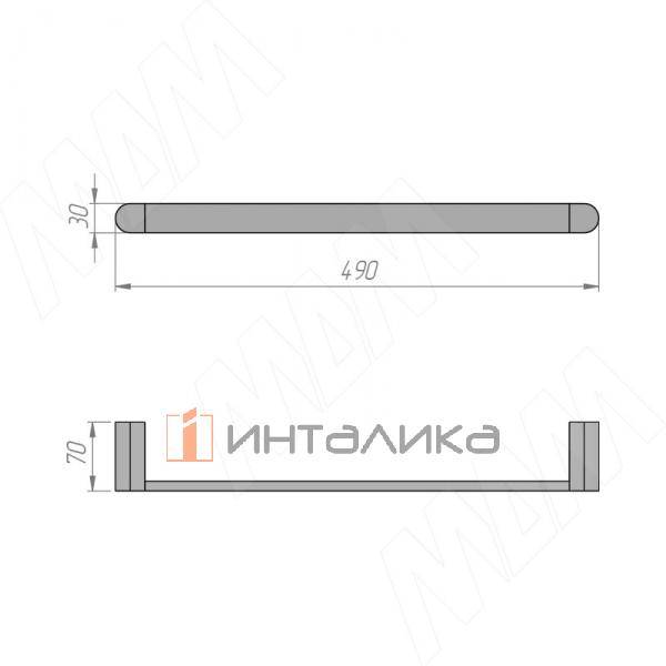 TOP Полотенцедержатель черный матовый – 2