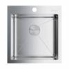 Превью Мойка Omoikiri Akisame 46 нержавеющая сталь, 500, накладная, нержавеющая сталь – 1