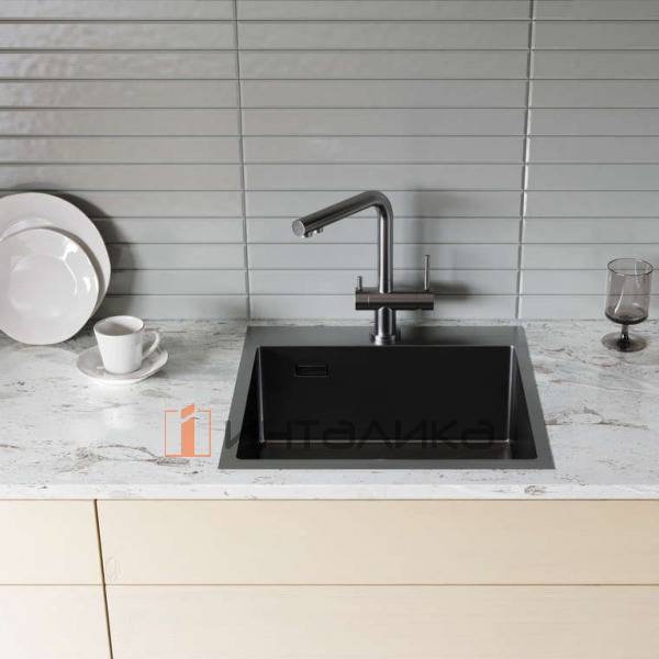 Мойка Omoikiri Akisame 51 нержавеющая сталь, 600, накладная, нержавеющая сталь – 6