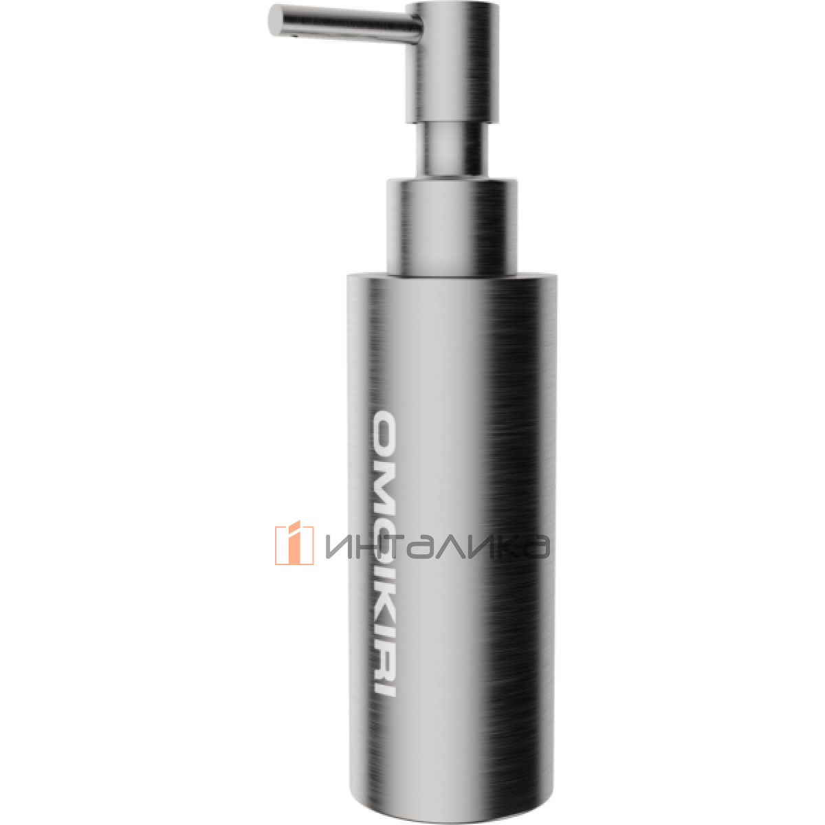 Дозатор для моющего средства Omoikiri OM-06, нержавеющая сталь