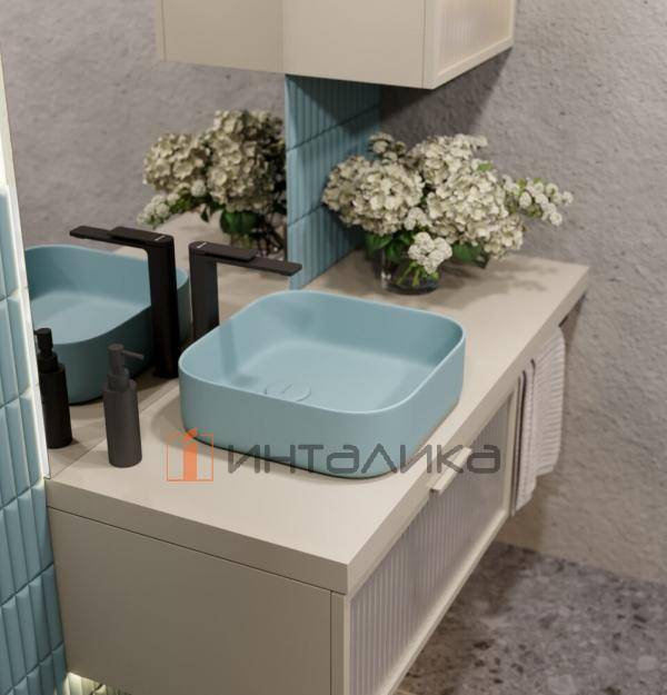 Дозатор для моющего средства Omoikiri OM-06, светлое золото – 3