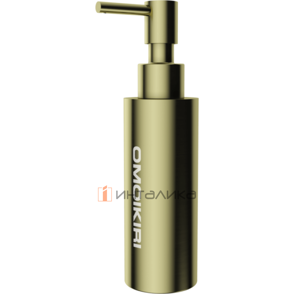 Дозатор для моющего средства Omoikiri OM-06, светлое золото