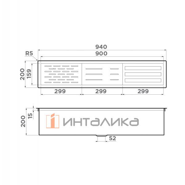Встраиваемая сушка для посуды Omoikiri DRY-01, светлое золото – 2