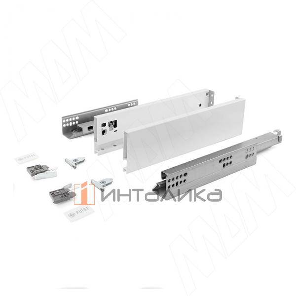 LS BOX PRO комплект ящика 350 мм, боковины h88 мм, плавное закрывание, белый – 2