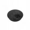 Превью Заглушка кабель-канала, алюминиевая, круглая, d=60 мм, черный – 1