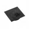 Превью Заглушка кабель-канала, алюминиевая, квадратная, d=60 мм, черный – 1