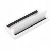 Превью Заглушка кабель-канала, алюминиевая, двойная, 307х152 мм, белый – 3