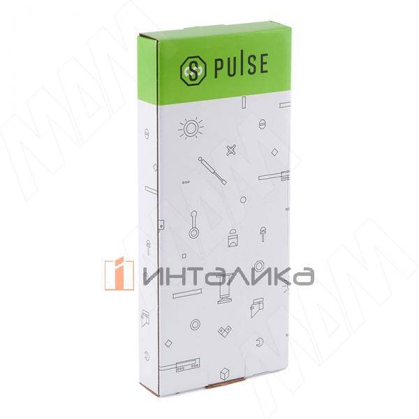 Заглушка кабель-канала, алюминиевая, двойная, 307х152 мм, серебро – 6