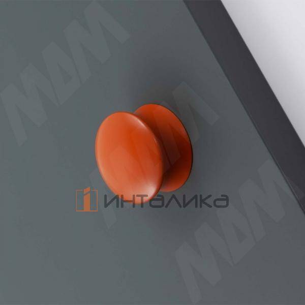 Ручка-кнопка D40мм Burnt orange pop – 4