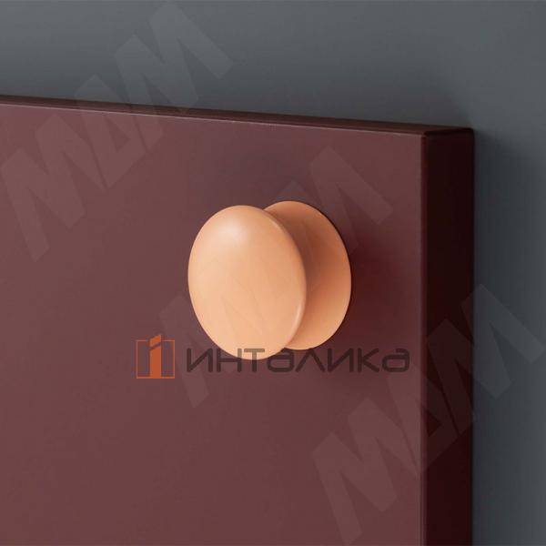 Ручка-кнопка D40мм Peach pop – 5