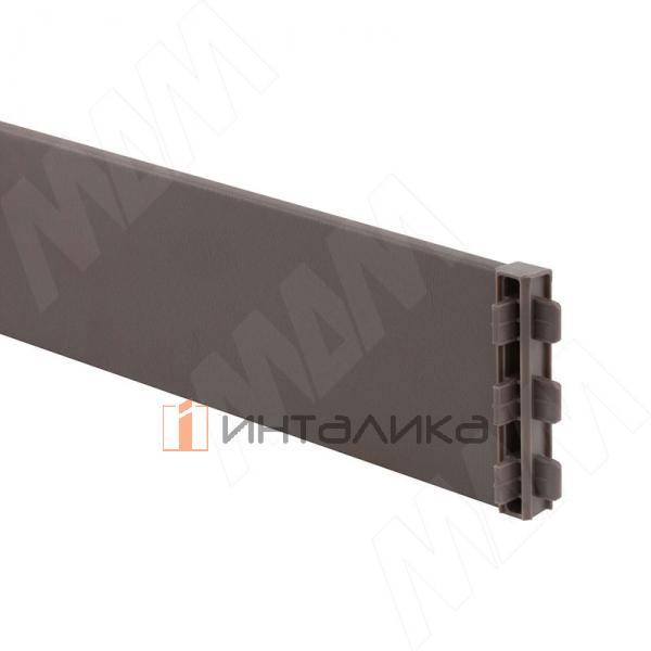 SOTA Соединительный элемент для профиля-разделителя трехсторонний, H=60мм, лава серая кожа – 2