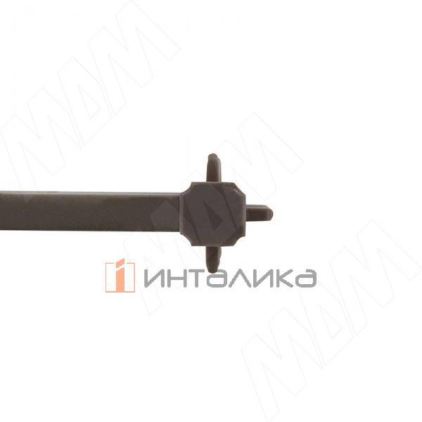 SOTA Соединительный элемент для профиля-разделителя четырехсторонний, H=60мм, лава серая кожа – 4