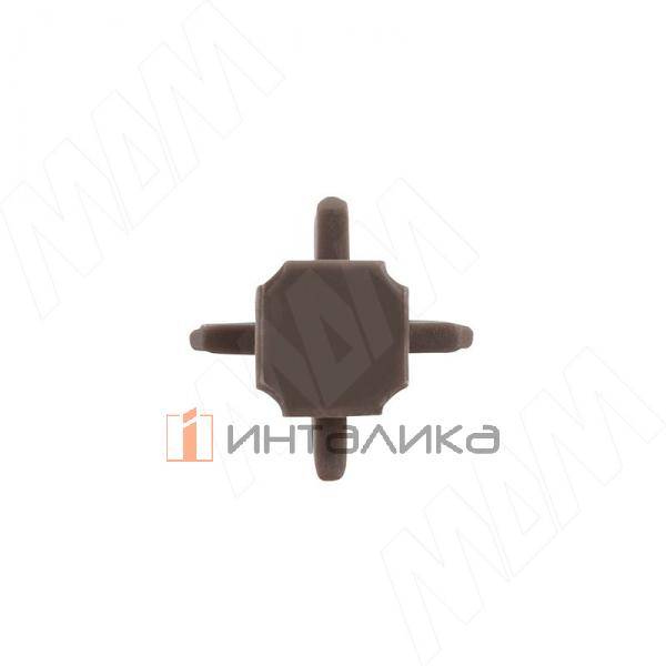 SOTA Соединительный элемент для профиля-разделителя четырехсторонний, H=60мм, лава серая кожа – 3