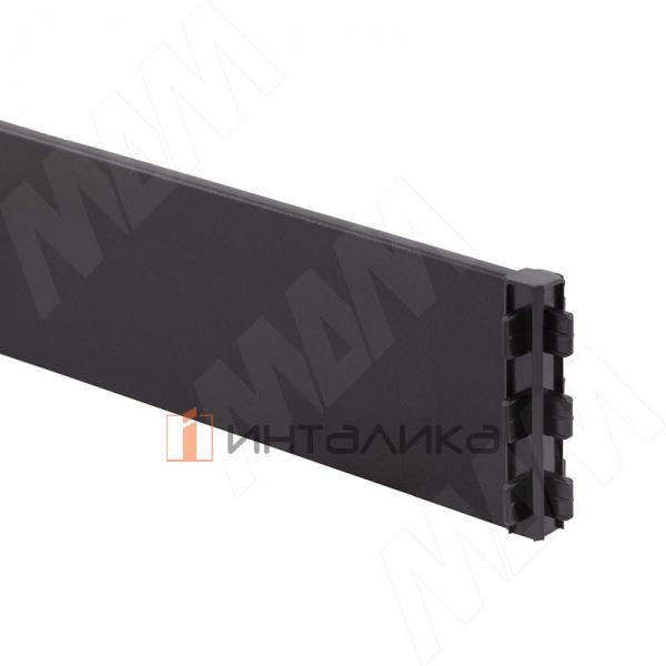 SOTA Соединительный элемент для профиля-разделителя четырехсторонний, H=60мм, черный кожа – 2