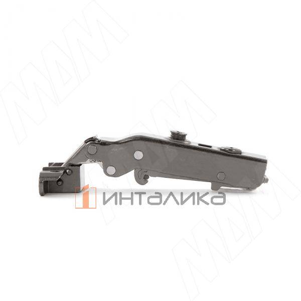 HARMONY PRO петля для алюминиевого профиля без амортизатора, без пружины (90/105), накладная, стандартная, черный никель – 2