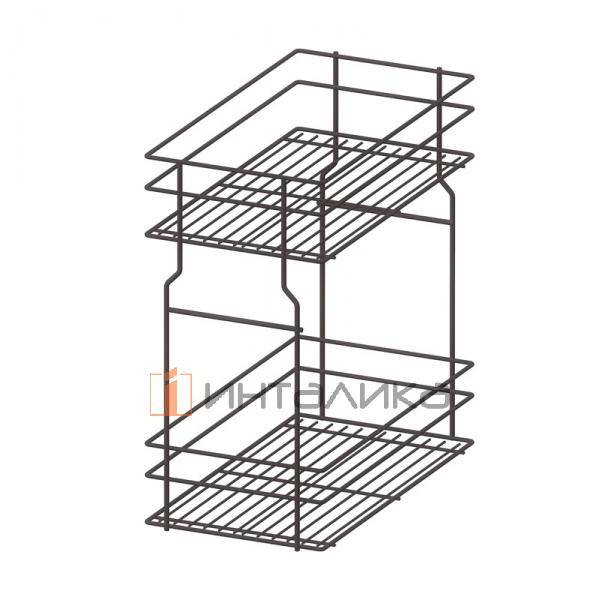 Корзина для Карго Мини нижнего Вариант Мульти 150 2 уровня металл графит – 1