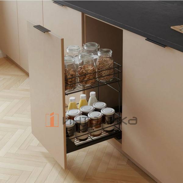 Корзина для Карго Мини нижнего Вариант Мульти 600 2 уровня металл белый – 4