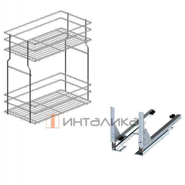 Набор REJS Cargo mini MULTI 200 P2O, 2 уровня, нижний монтаж, белый – 2