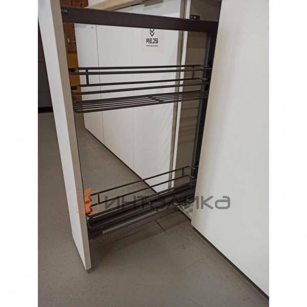 MAXIMA CLASSIC Карго мини боковое левое 150 2 уровня металл графит – 2