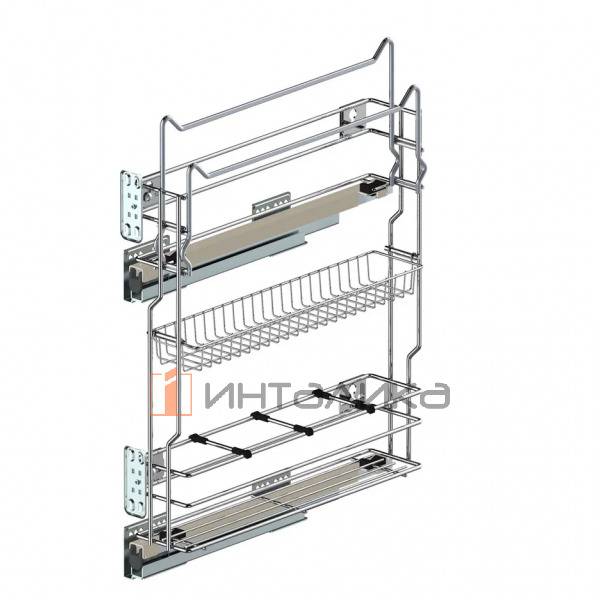 Дополнительная полка для Карго Мини 150 L-430 металл лак графит – 2