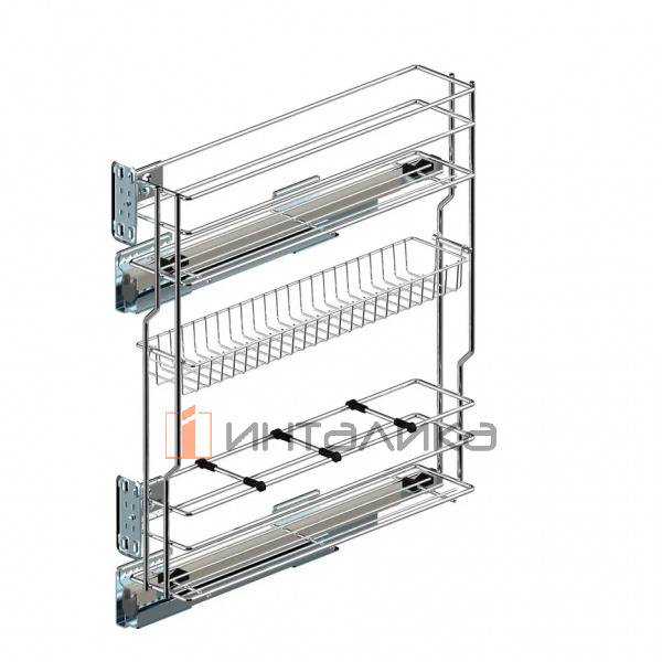 Дополнительная полка для Карго Мини 150 L-430 металл лак графит – 3