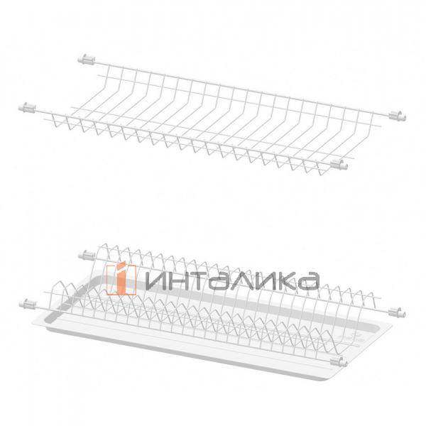 Двухуровневый посудосушитель REJS Standard 1, в корпус 700, белый – 2