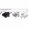 Превью Комплект креплений передней панели внутреннего ящика Rejs Ultra Box, H199, графит – 2