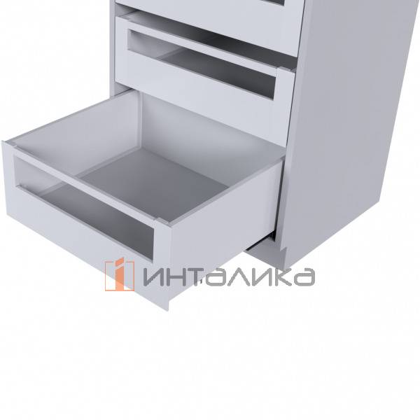 Поперечный прямоугольный релинг Rejs Ultra Box, L1200, H167/ H199, белый – 3