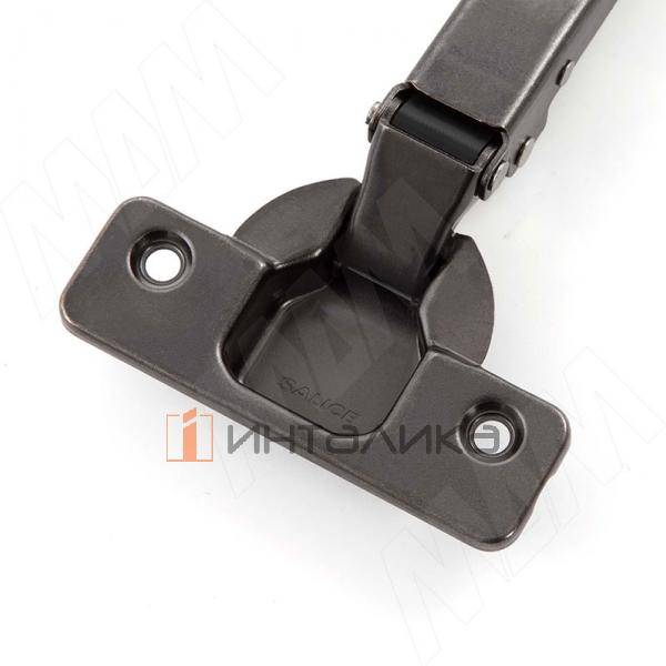 Петля без пружины накладная (90/110), стандартная, титаниум – 2