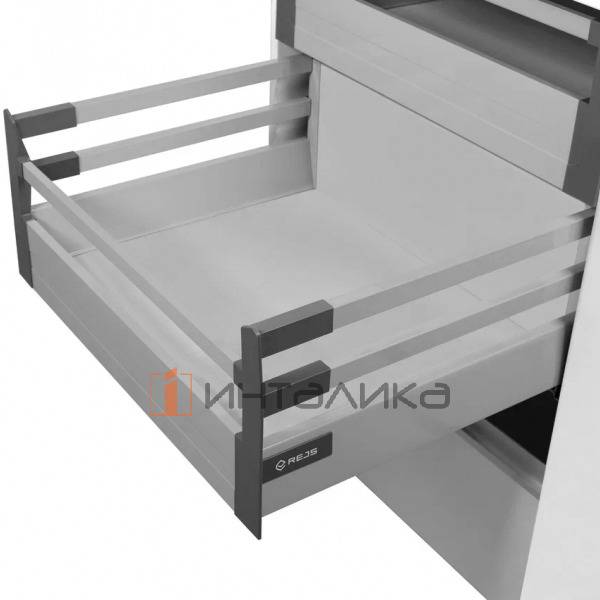 Релинг прямоугольный средний Rejs Comfort Box, NL400, серый – 3