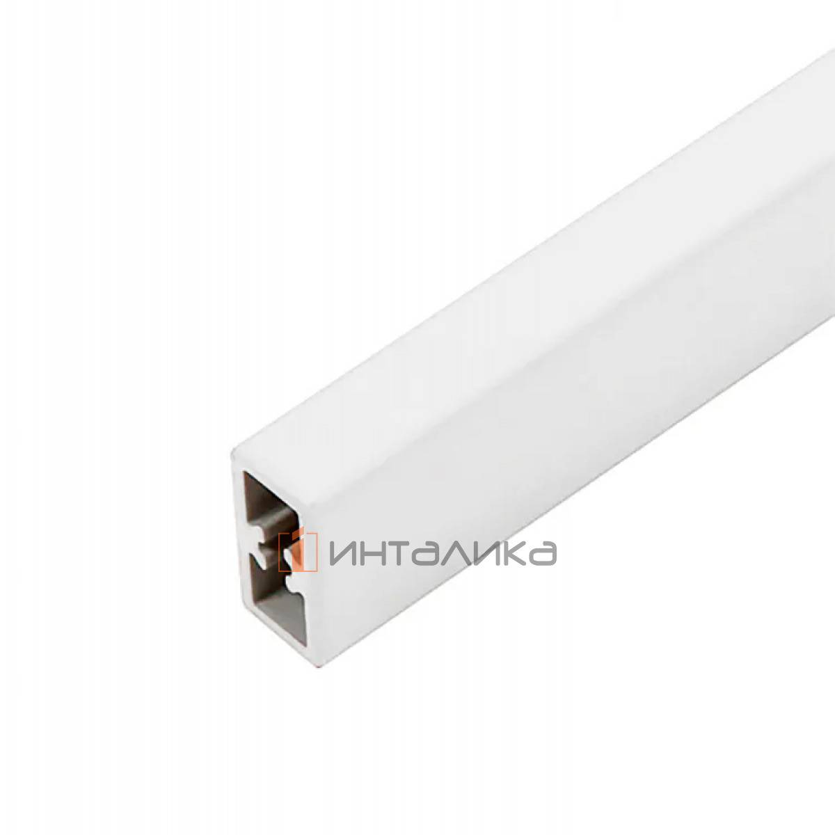 Релинг прямоугольный средний Rejs Comfort Box, NL500, белый